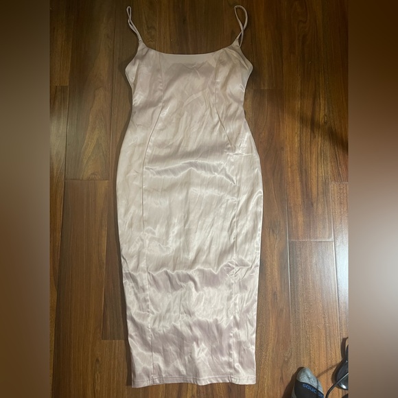 Fashion Nova Dresses Fashion Nova Satin Dress Poshmark